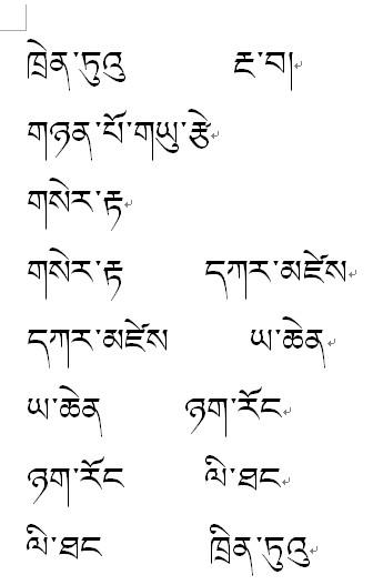 藏语名字大全及含义（藏语名字怎么说）