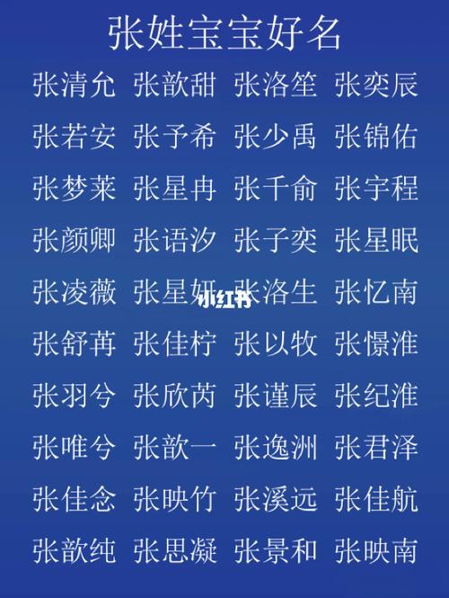 我姓张给宝宝起名字（我姓张给宝宝起名字怎么起）