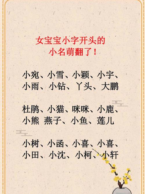 谐音给宝宝起名字（谐音取小名）