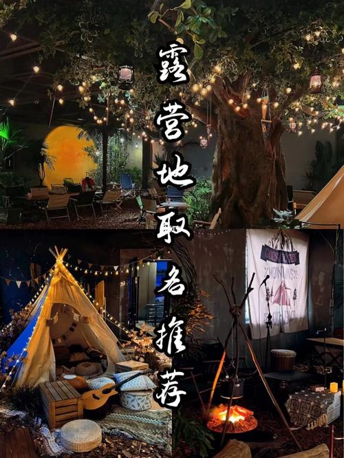露营店铺起名大全两字（好听的露营地名字）