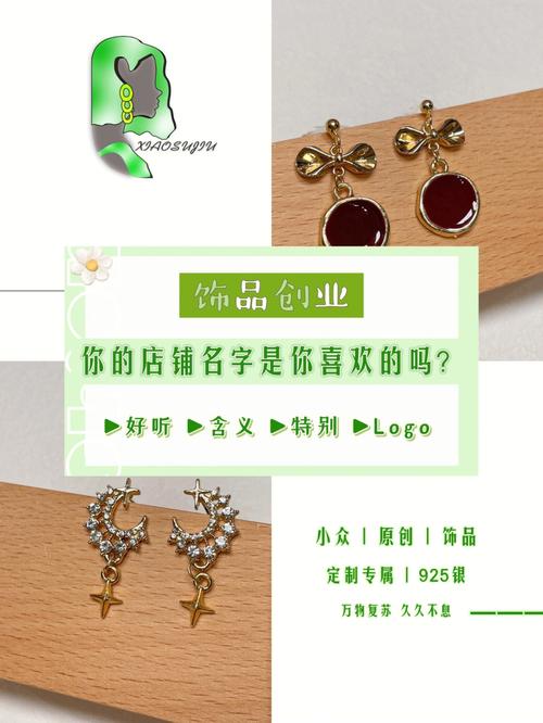 创业开饰品店铺起名大全（创业开饰品店铺起名大全及寓意）
