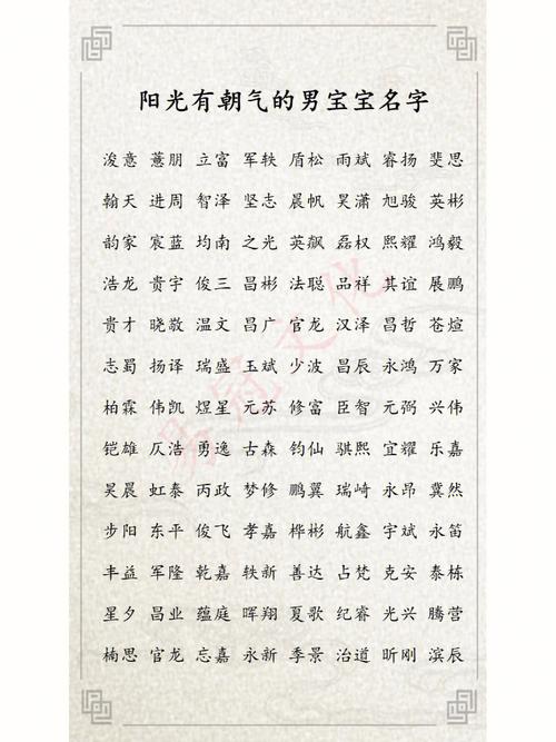 姓国的男孩名字大全（国字姓名男孩子）