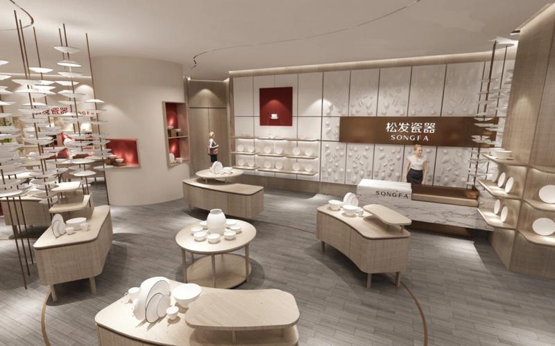 陶瓷餐具店铺起名大全（陶瓷餐具店装修效果图）