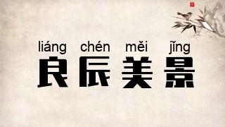 良辰美景的意思_却的意思