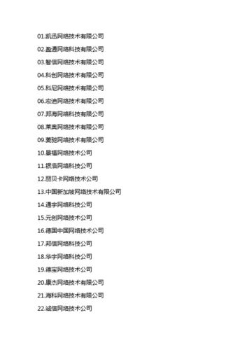 科技网路公司起名_科技网路公司起名大全