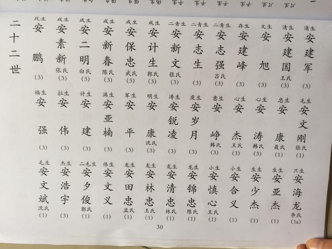 安姓男孩名字大全_安姓男孩名字大全两个字