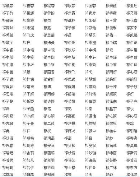 人名大全男孩_人名大全男孩一个字