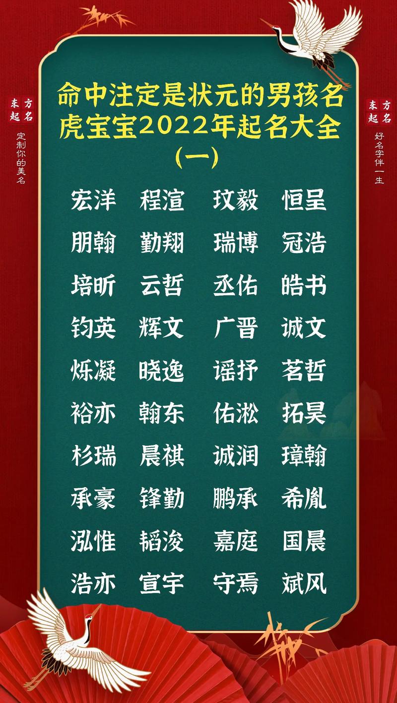 2022男宝宝取名_2022男宝宝取名大全