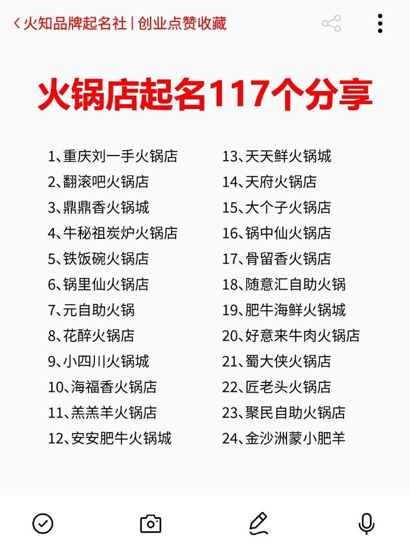 饭店店铺名字大全（饭店名字大全起名网）