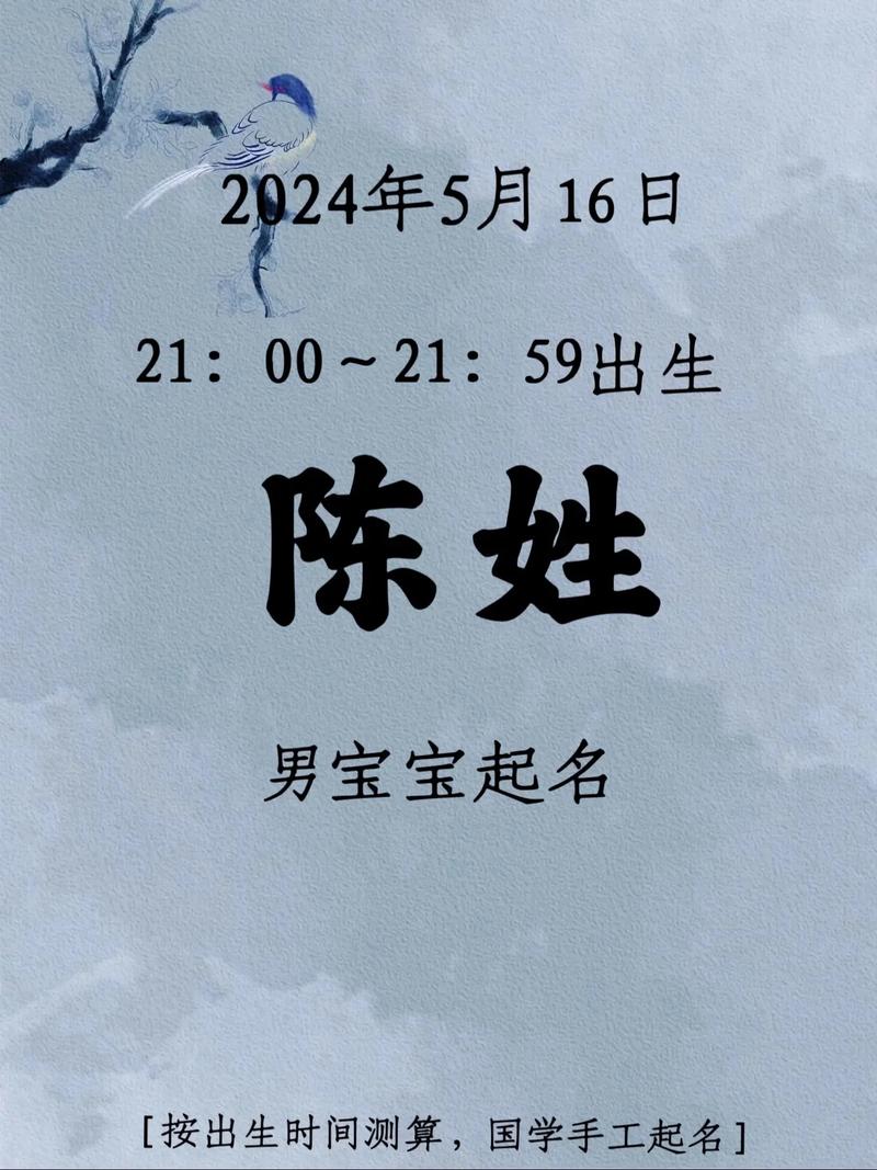 陈姓陈姓男孩取名_取名字陈姓男孩的名字