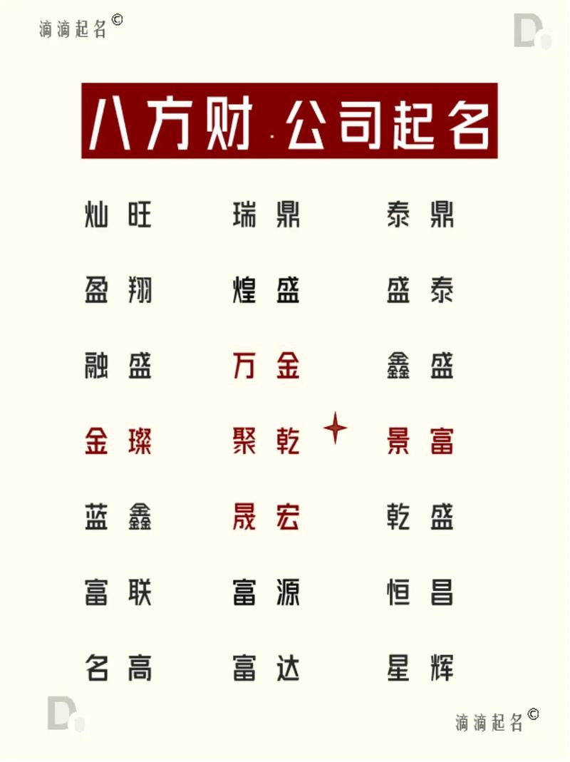 公司名字聚财_公司名字聚财的字