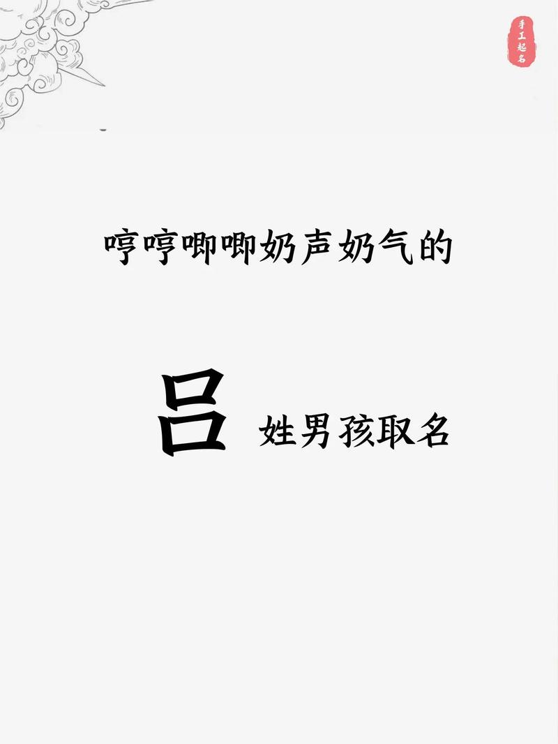 吕姓宝宝起名男孩_吕姓宝宝起名男孩名字