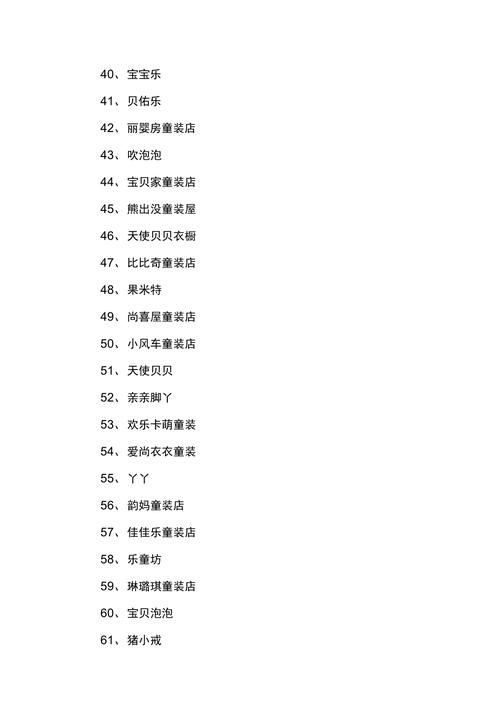 服装行业店铺起名字大全（服装店名取什么名字好听）
