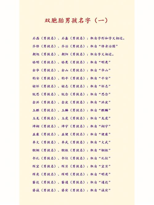 姐姐给儿子起名字大全_姐姐给儿子起名字大全四个字