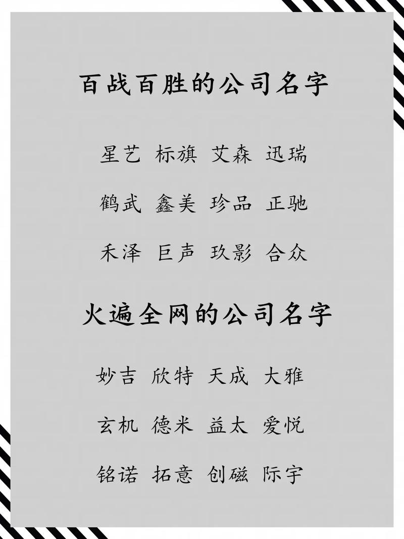 开公司起名字_开公司起名字有什么讲究