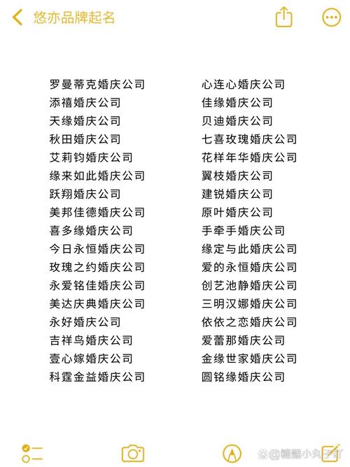 婚庆公司起名字_婚庆公司起名字大全