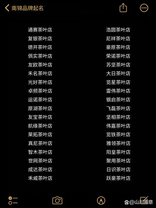茶公司起名字_茶公司起名字大全免费