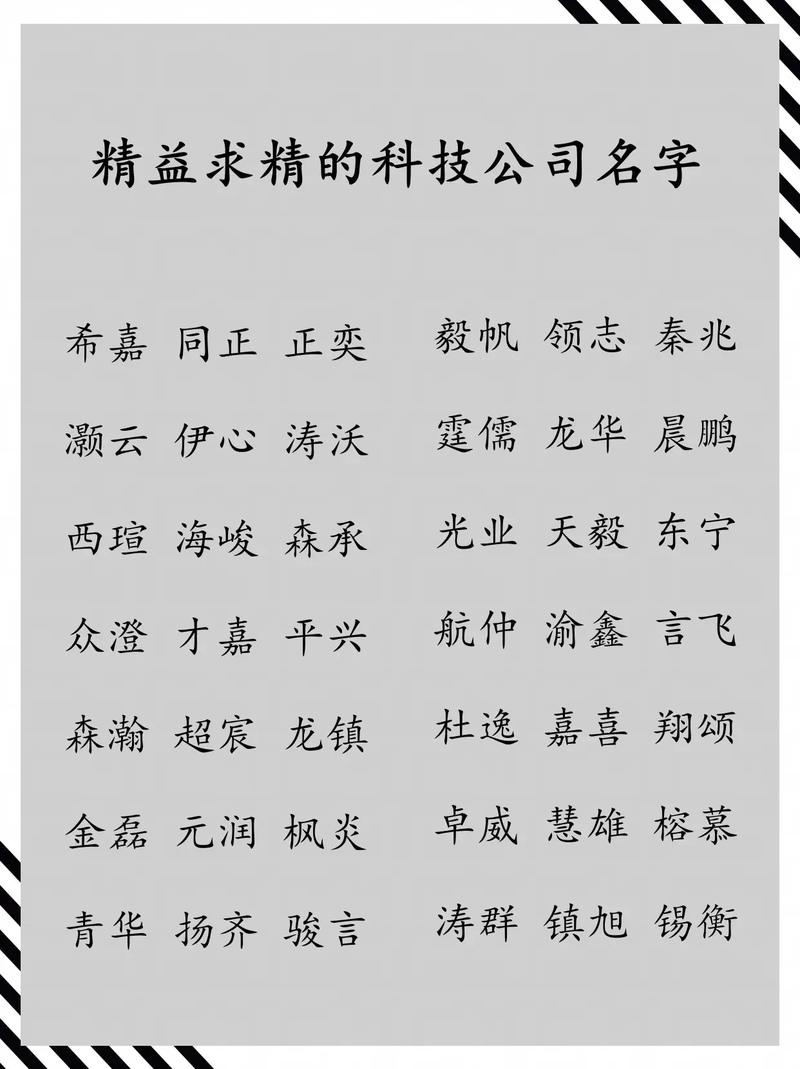 给科技公司起名字_给科技公司起名字大全集
