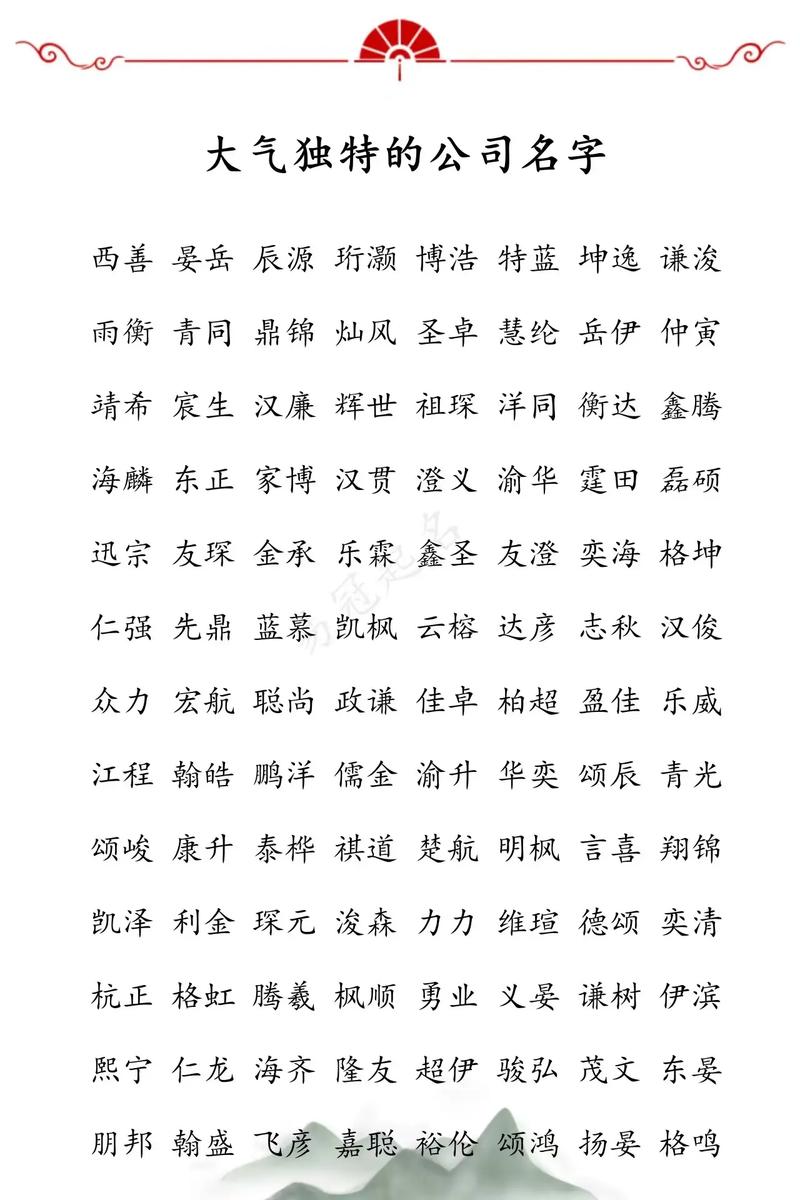 天线公司起名字_天线公司起名字怎么起