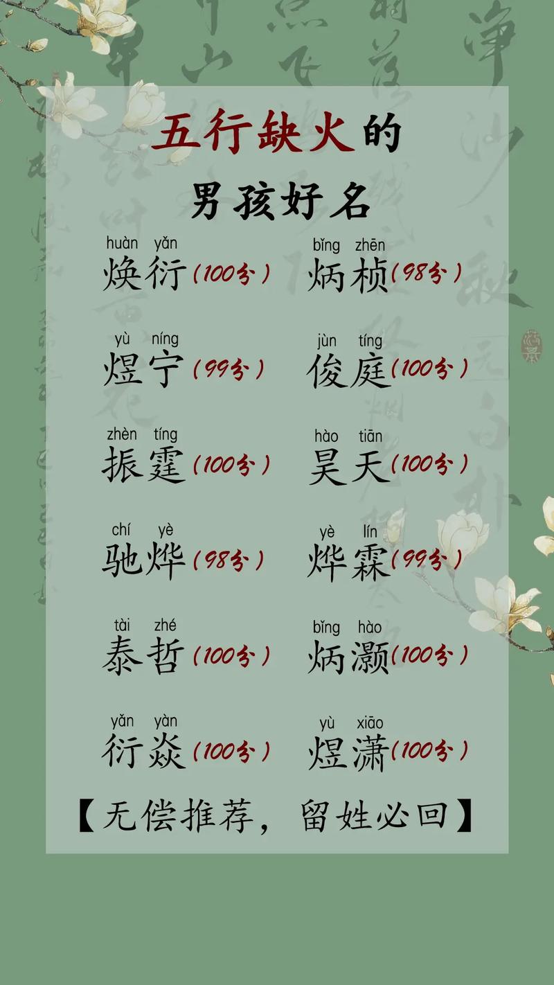 狗宝宝起名字缺火的字_狗宝宝起名字缺火的字怎么取