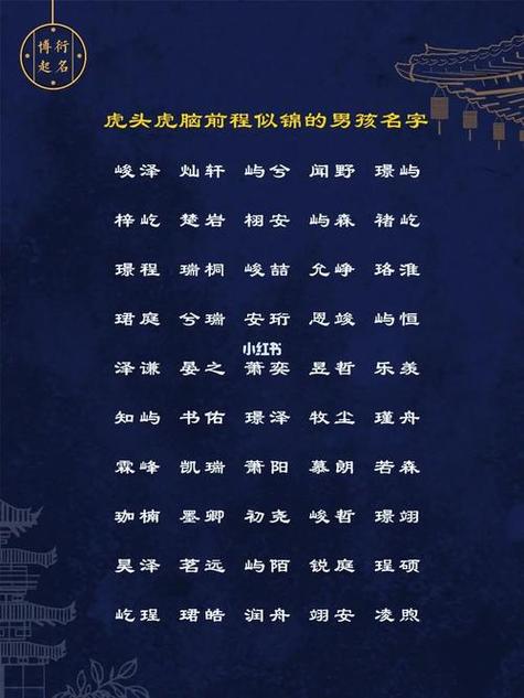 虎年2月份男宝宝起名字_2月属虎男孩名字