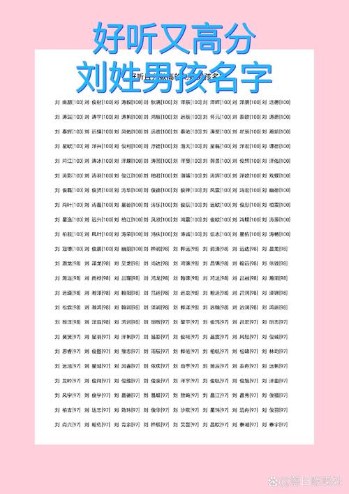 刚出生男宝宝起名字刘字_刚出生男宝宝起名字刘字好不好
