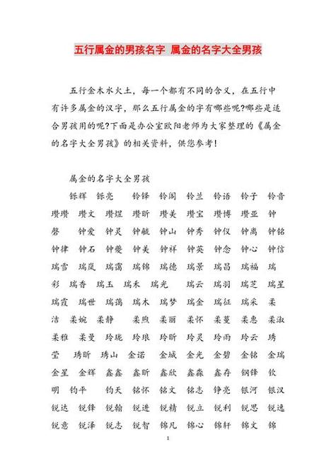 猪年起名字大全男孩带金_猪年起名字大全男孩带金字