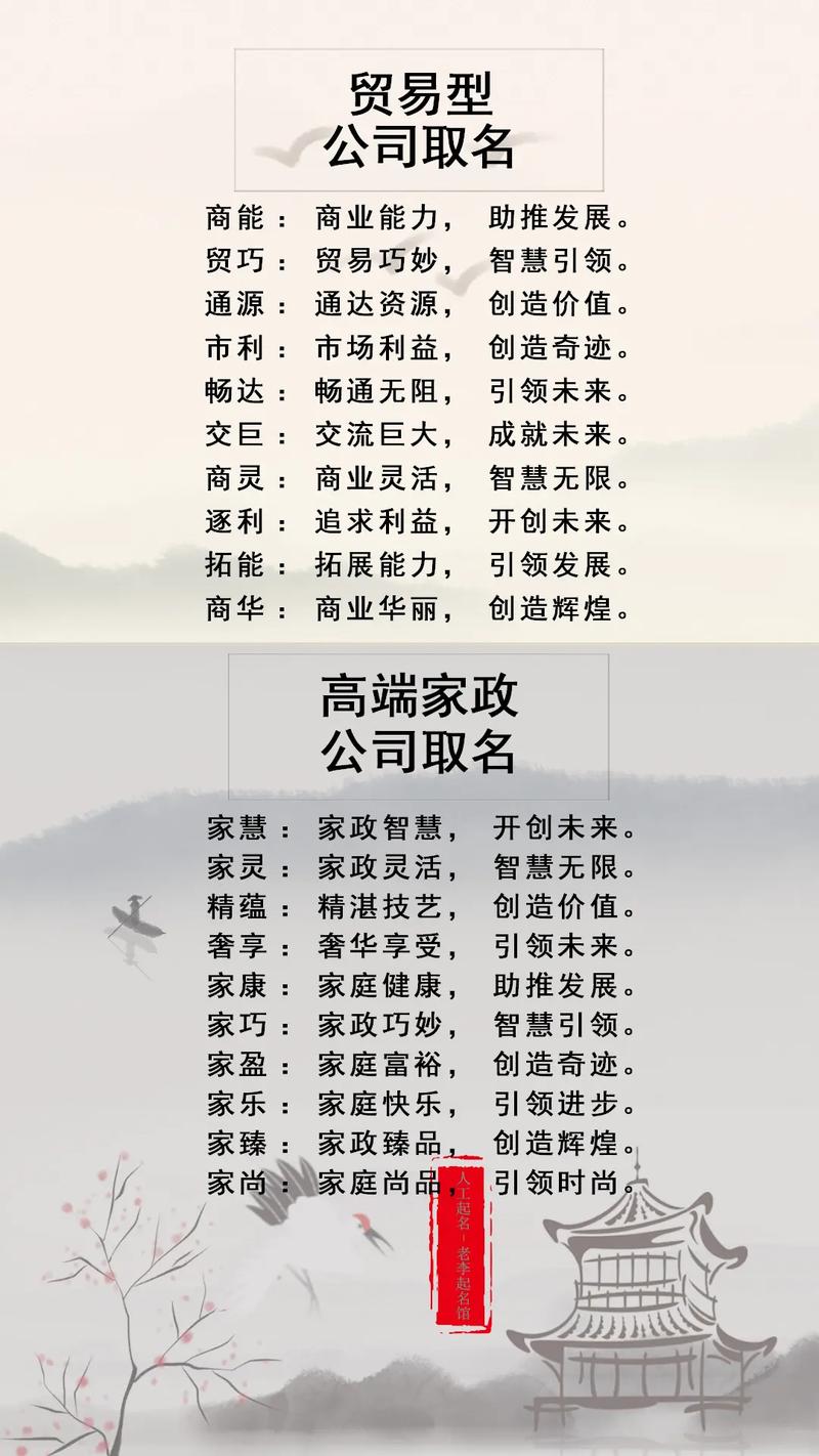 工程服务 公司起名字_工程服务公司起名字大全免费