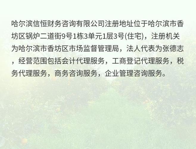 哈尔滨咨询公司起名字_哈尔滨咨询公司起名字怎么起