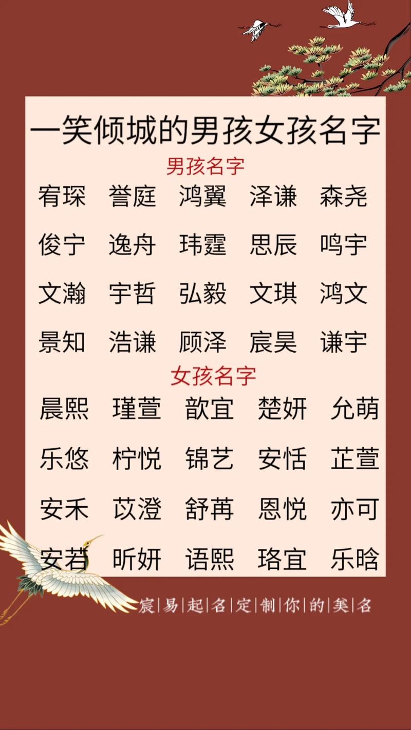 男女宝宝起名字四个字_男女宝宝起名字四个字大全