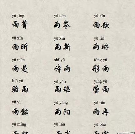 起名带水和木的名字大全_起名带水和木的名字大全女孩