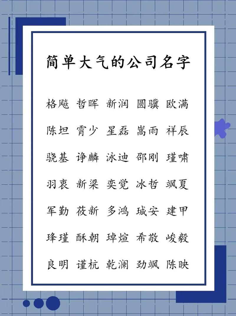 给自己的公司起名字_给自己的公司起名字怎么起