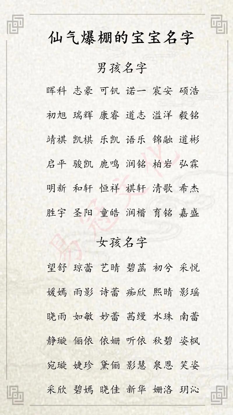 男宝宝起名起名字大全_男宝宝起名起名字大全四个字