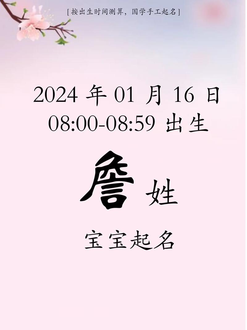 詹宝宝起名字_詹宝宝起名字大全
