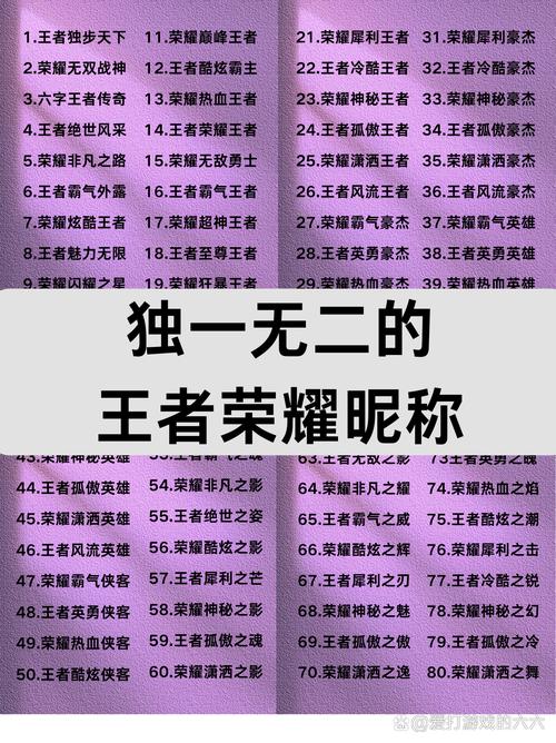 王者荣耀五排起名字大全_王者荣耀五排起名字大全男