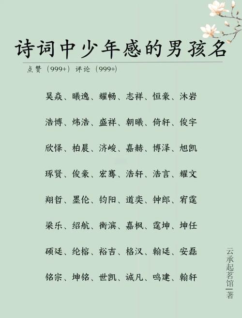 起名字男宝宝_古诗起名字男宝宝