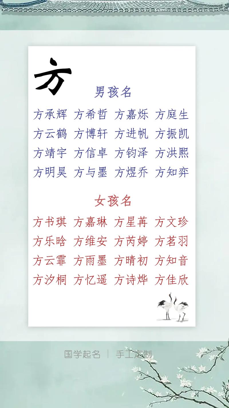 宝宝起名字方_宝宝起名字方法大全