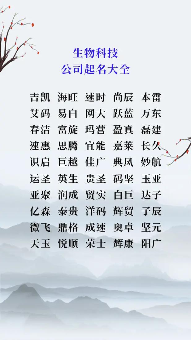 生物颗粒公司起名字推荐_生物质颗粒公司起名