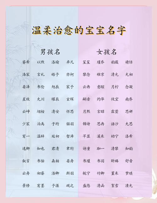 宝宝起名字温柔_宝宝起名字温柔好听