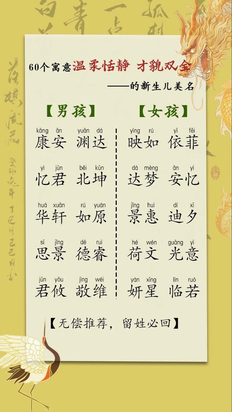 宝宝起名字温柔_宝宝起名字温柔好听