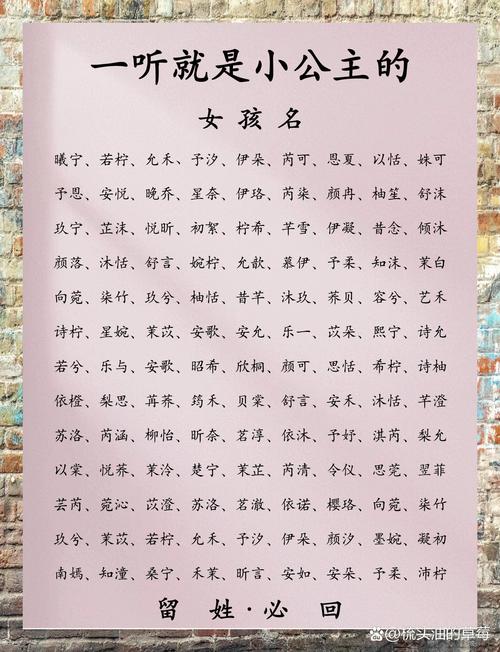 女儿宝宝起名字_女儿宝宝起名字大全