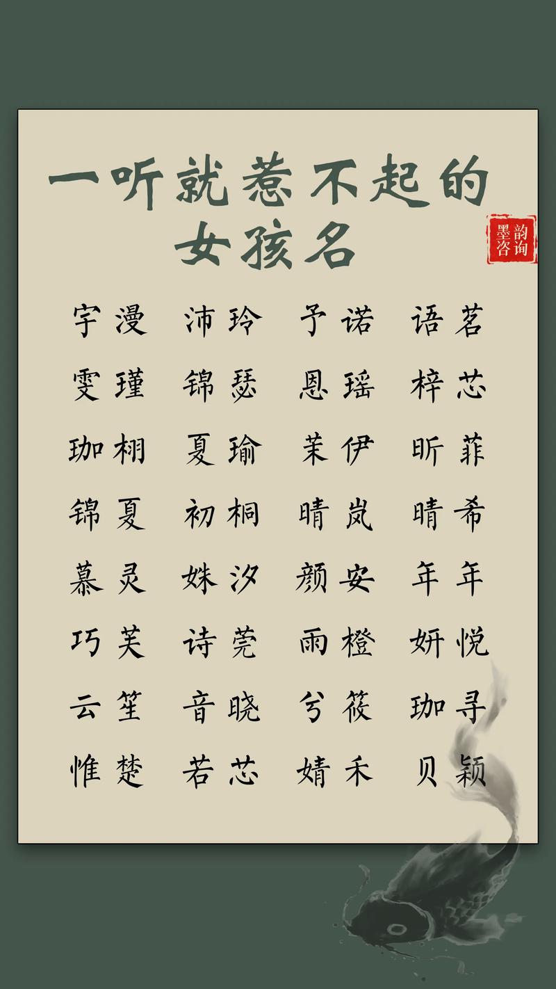 女儿宝宝起名字_女儿宝宝起名字大全