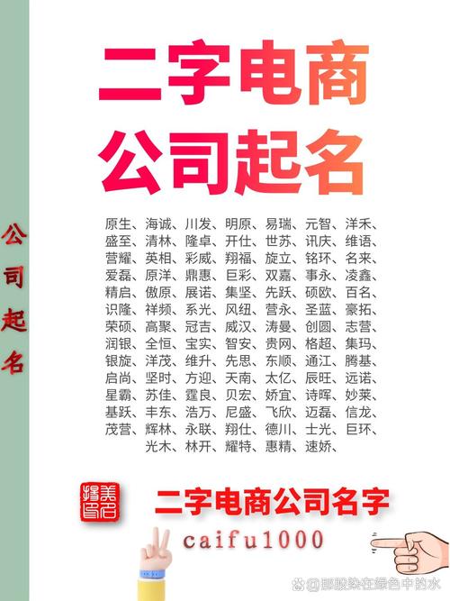电商企业公司起名字_电商企业公司起名字大全