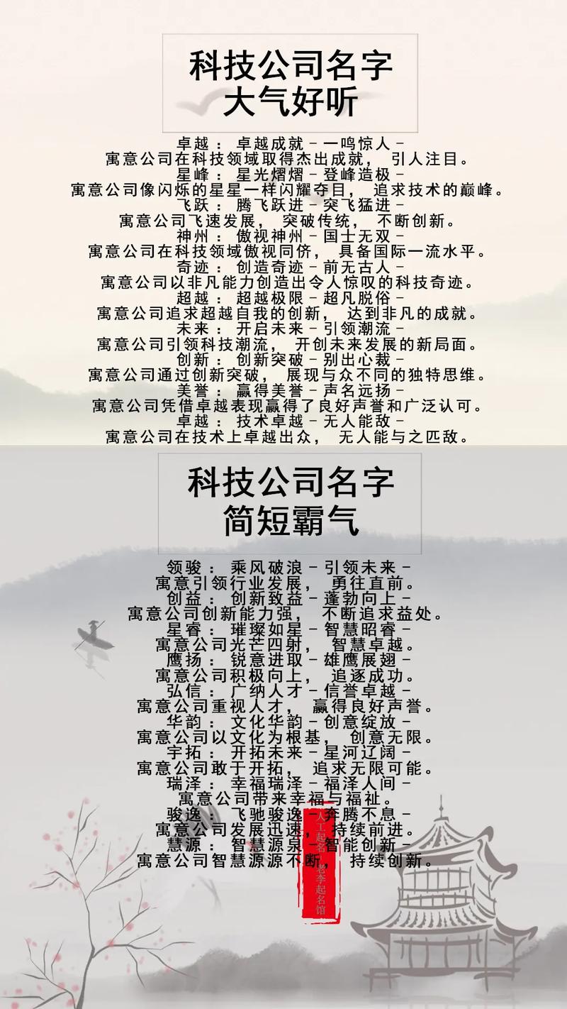 马鞍山科技公司起名字大全_马鞍山科技公司起名字大全最新