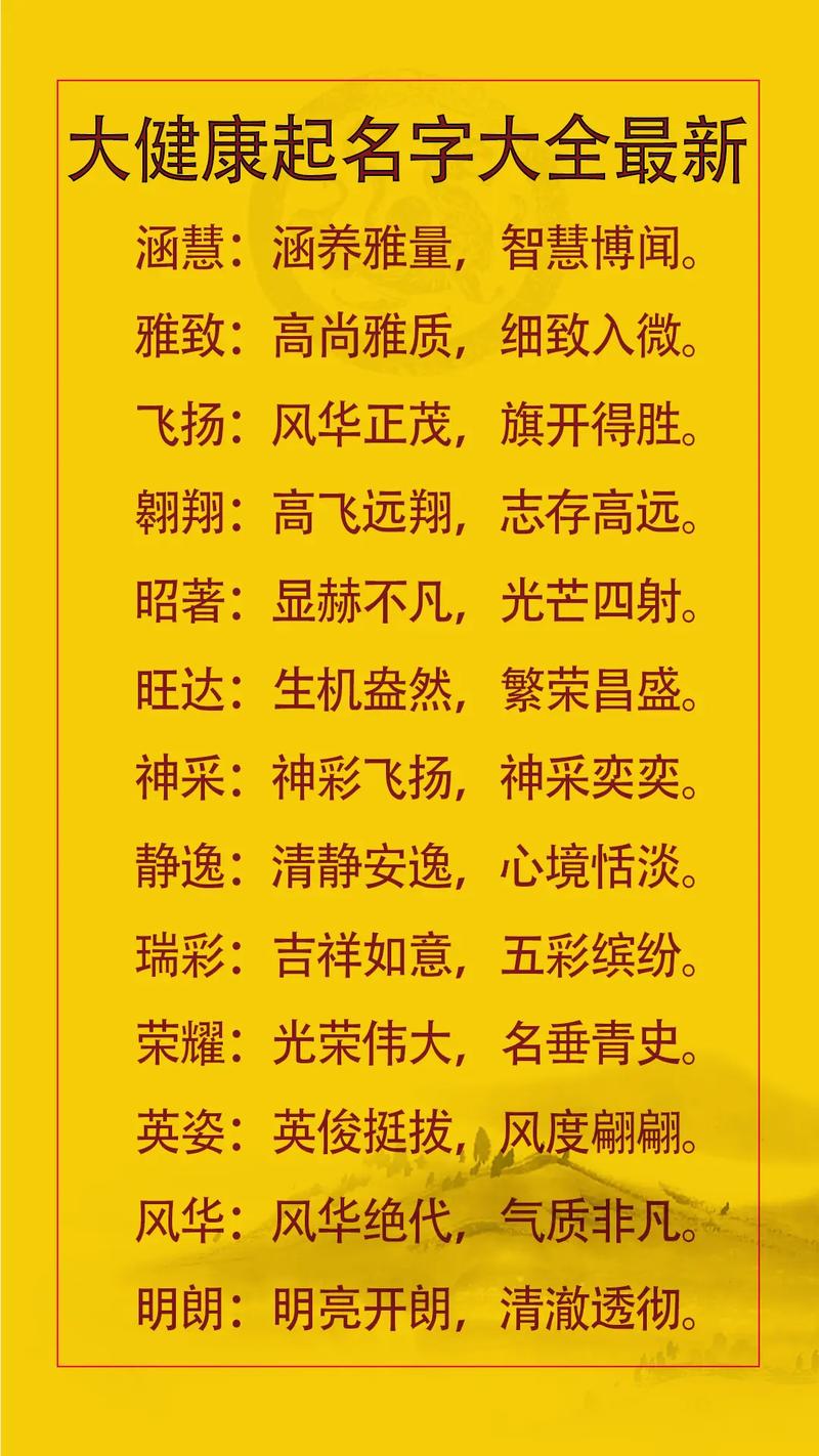 庆阳大健康公司起名字_庆阳大健康公司起名字大全