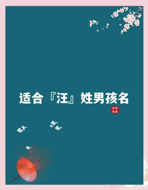 汪姓男宝宝起名字大全集_汪姓男宝宝起名字大全集四个字