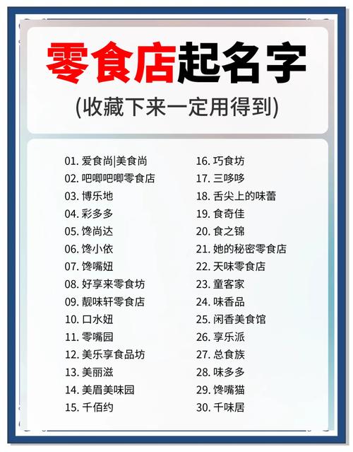 休闲食品批发部起名字大全_休闲食品批发部起名字大全四个字